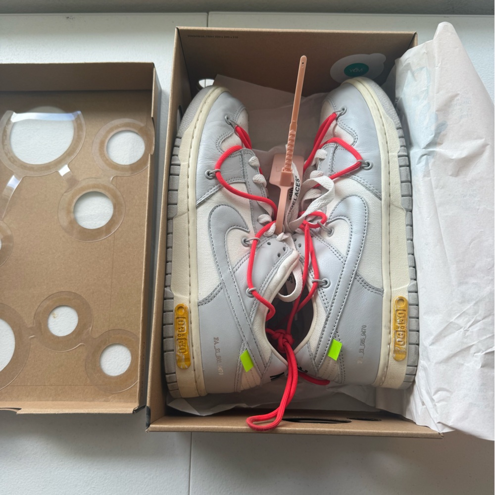 Nike Off-White x Dunk Low Lot 6 Of 50 100% Authentic